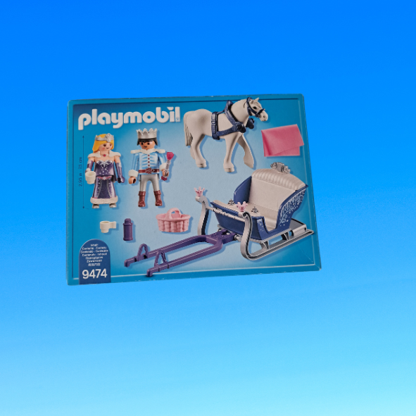 Playmobil Magic 9474 Schlitten mit Königspaar