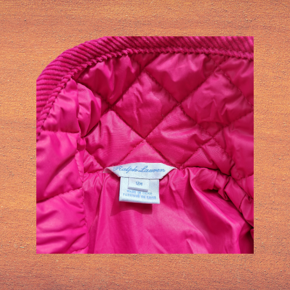 Ralph Lauren Jacke violett, 12 M (gebraucht)