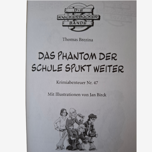 Ravensburger Die Knickerbocker Bande Das Phantom der Schule spukt weiter