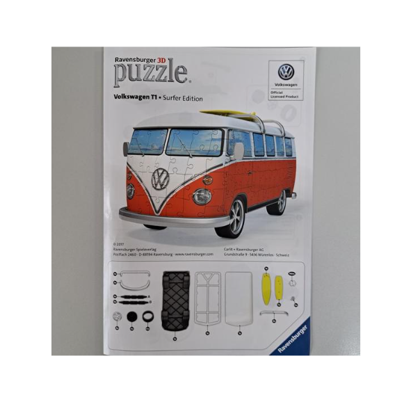 Ravensburger Puzzle 3 D Volkswagen T1 (gebraucht)