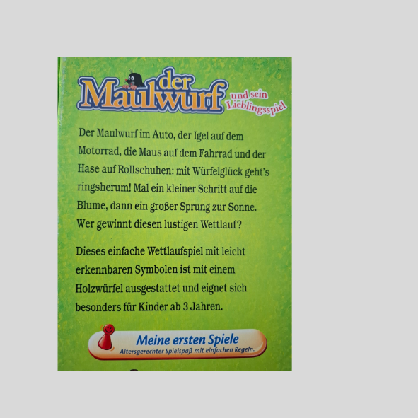 Ravensburger Der Maulwurf und sein Lieblingsspiel