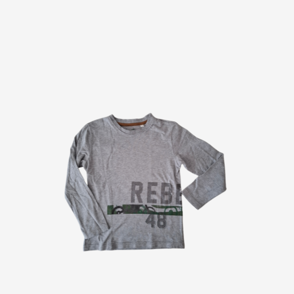 Sanetta Shirt langarm mit Motiv Rebel Motorcross Motorrad, Größe 116
