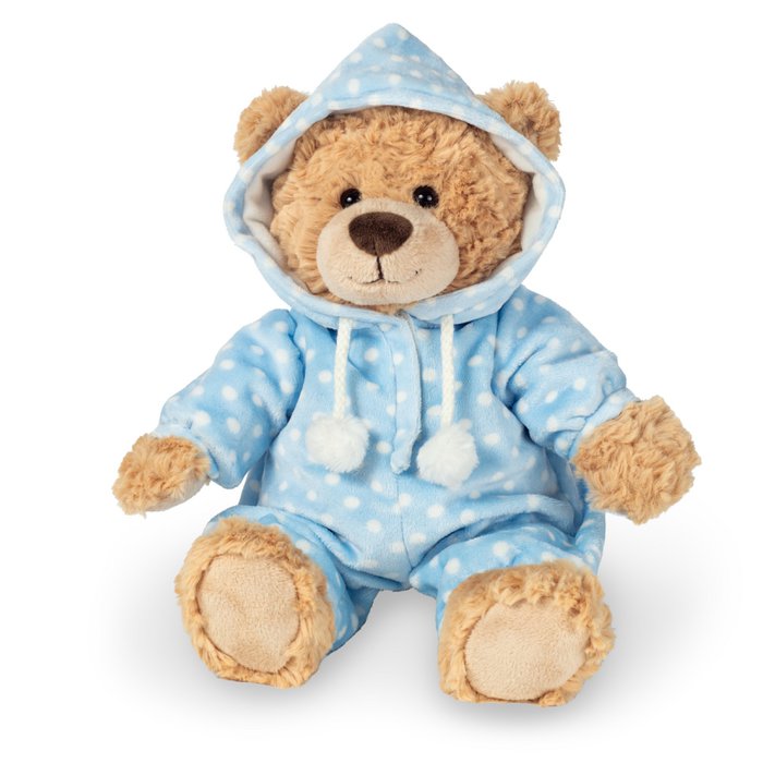 Teddy Hermann Schlafanzugbär blau
