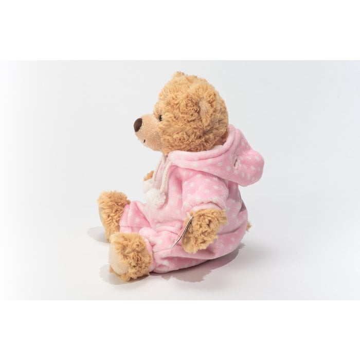 Teddy Hermann Schlafanzugbär pink 30 cm