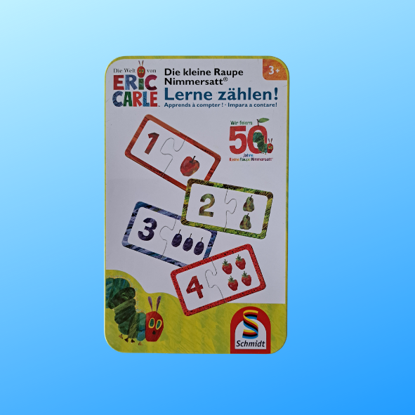 Schmidt Spiele Die kleine Raupe Nimmersatt Lerne zählen