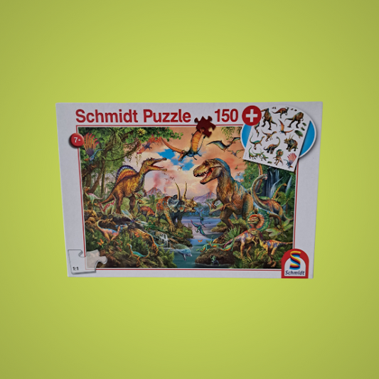 Wilde Dinos Puzzle (gebraucht)