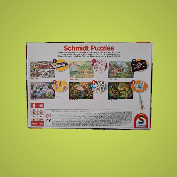 Schmidt Spiele Puzzle Wilde Dinos