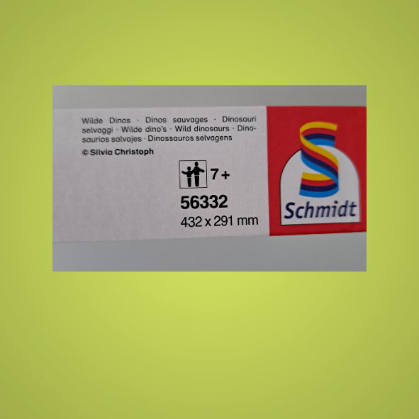 Schmidt Spiele Puzzle Wilde Dinos