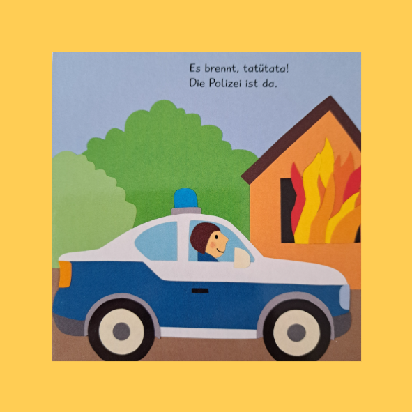 Spiel mit den Fahrzeugen