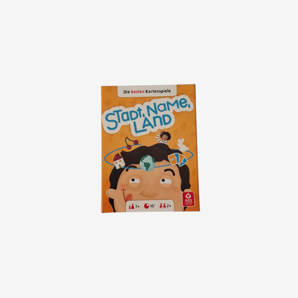 ASS Kartenspiel Stadt, Land, Fluß