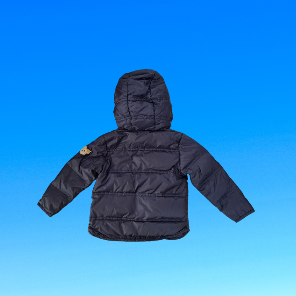 Steiff Funktionsjacke mit Kapuze dunkelblau, Größe 80