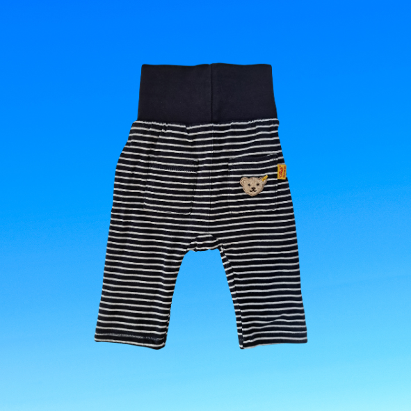 Steiff Jogginghose blau, Größe 62/3 M