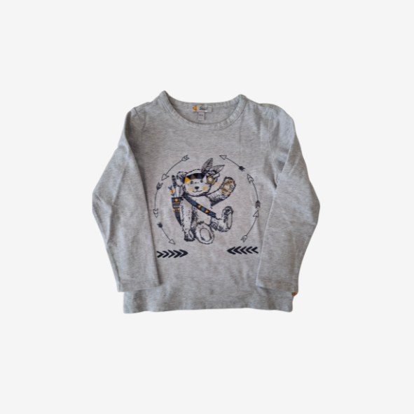 Steiff T-Shirt Langarm INDI BEAR Mini Boys