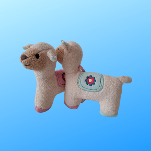 Sterntaler Lama und Schäfchen