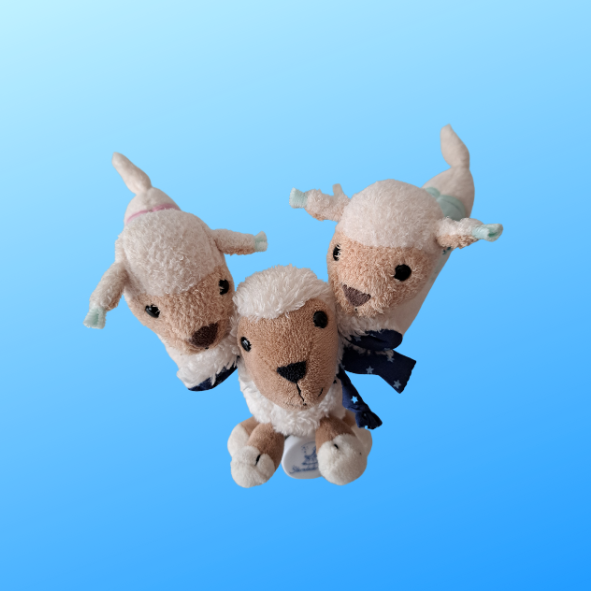 Sterntaler Lama und Schäfchen