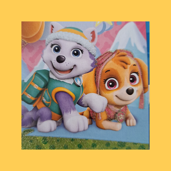 Trefl Puzzle Glitzer Paw Patrol