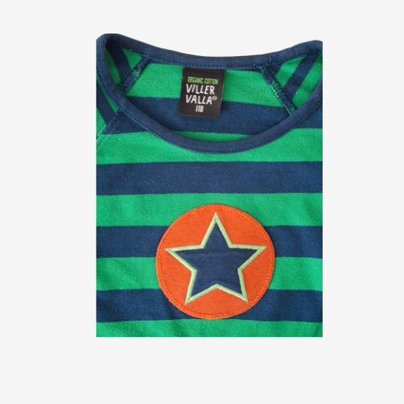 Viller Valla langarm Shirt, Größe 110