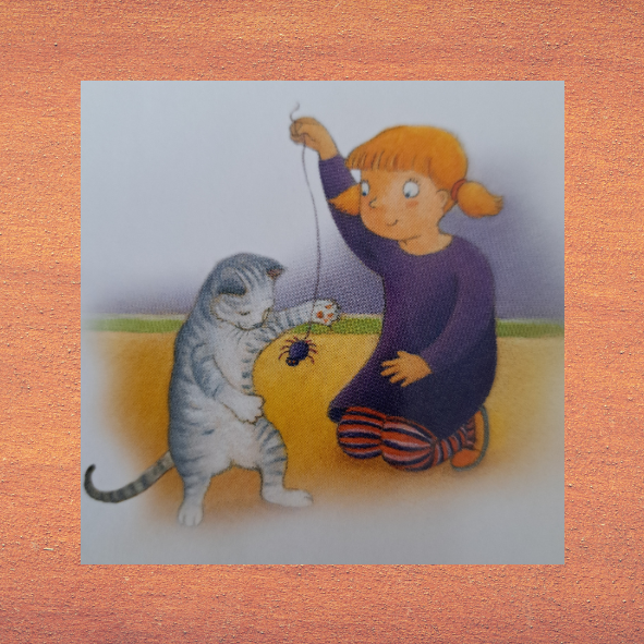 Was ist das? Sehen und lernen Katze