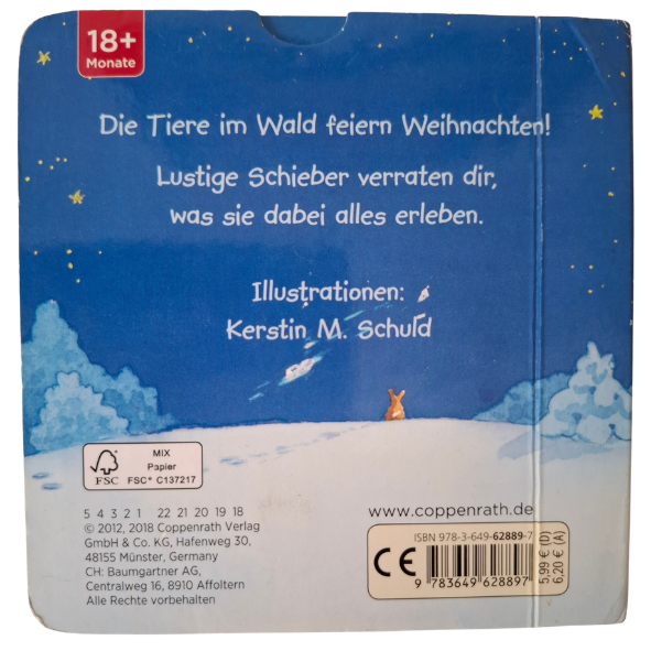 Coppenrath Schieben und Entdecken Weihnachtszauber im Wald