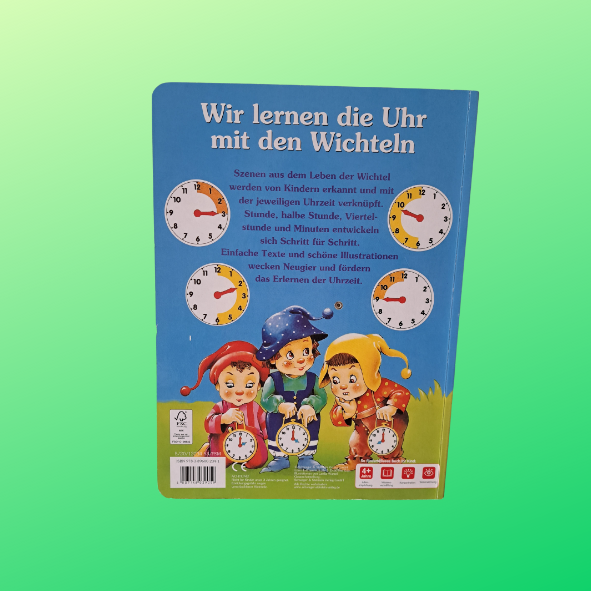 Wir lernen die Uhr mit den Wichteln (gebraucht)