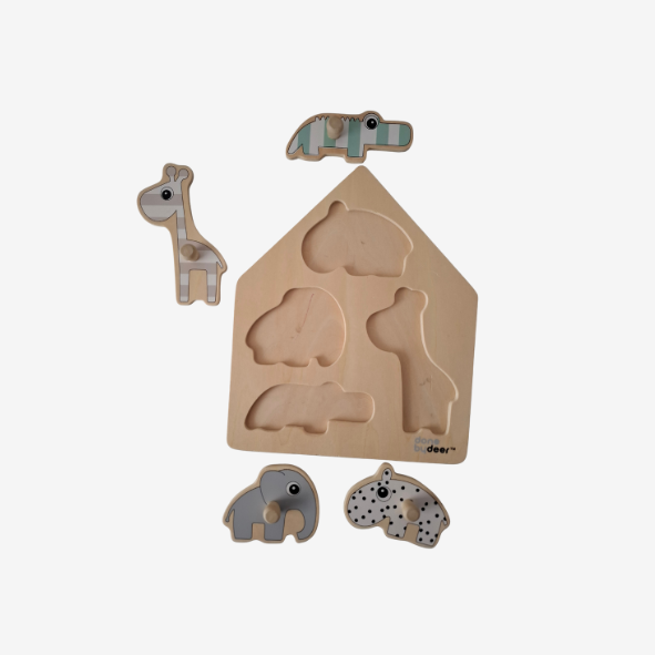 done by deer Holzsteckpuzzle