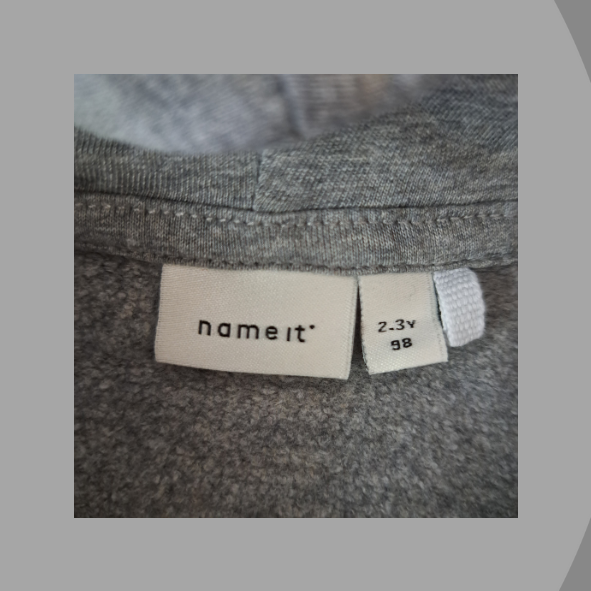 name it Kapuzensweatshirt Never Stop, Größe 9