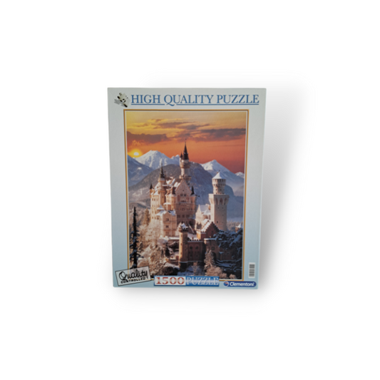 Clementoni  High Qualtity Puzzle Schloss Neuschwanstein 1500 Teile (gebraucht)