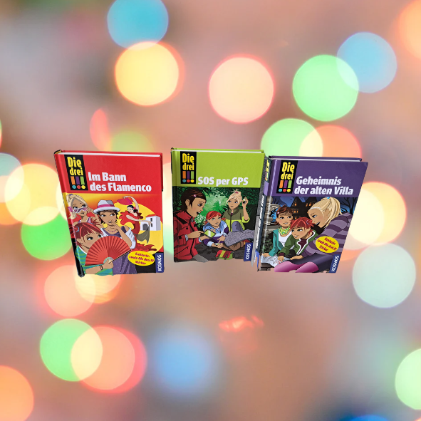 Die drei !!!  3 spannende Bücher