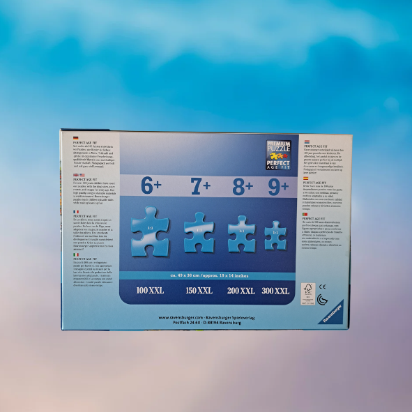Ravensburger Puzzle Fahrzeuge in der Stadt