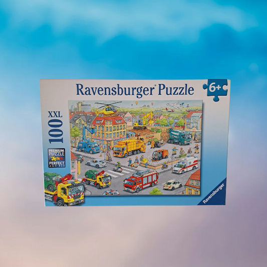 Ravensburger Puzzle Fahrzeuge in der Stadt (gebraucht)