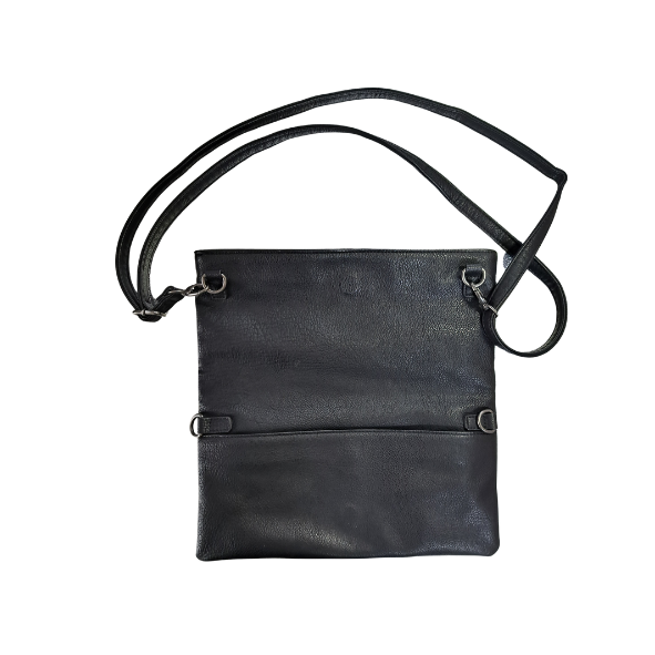 Tasche schwarz umklappbar