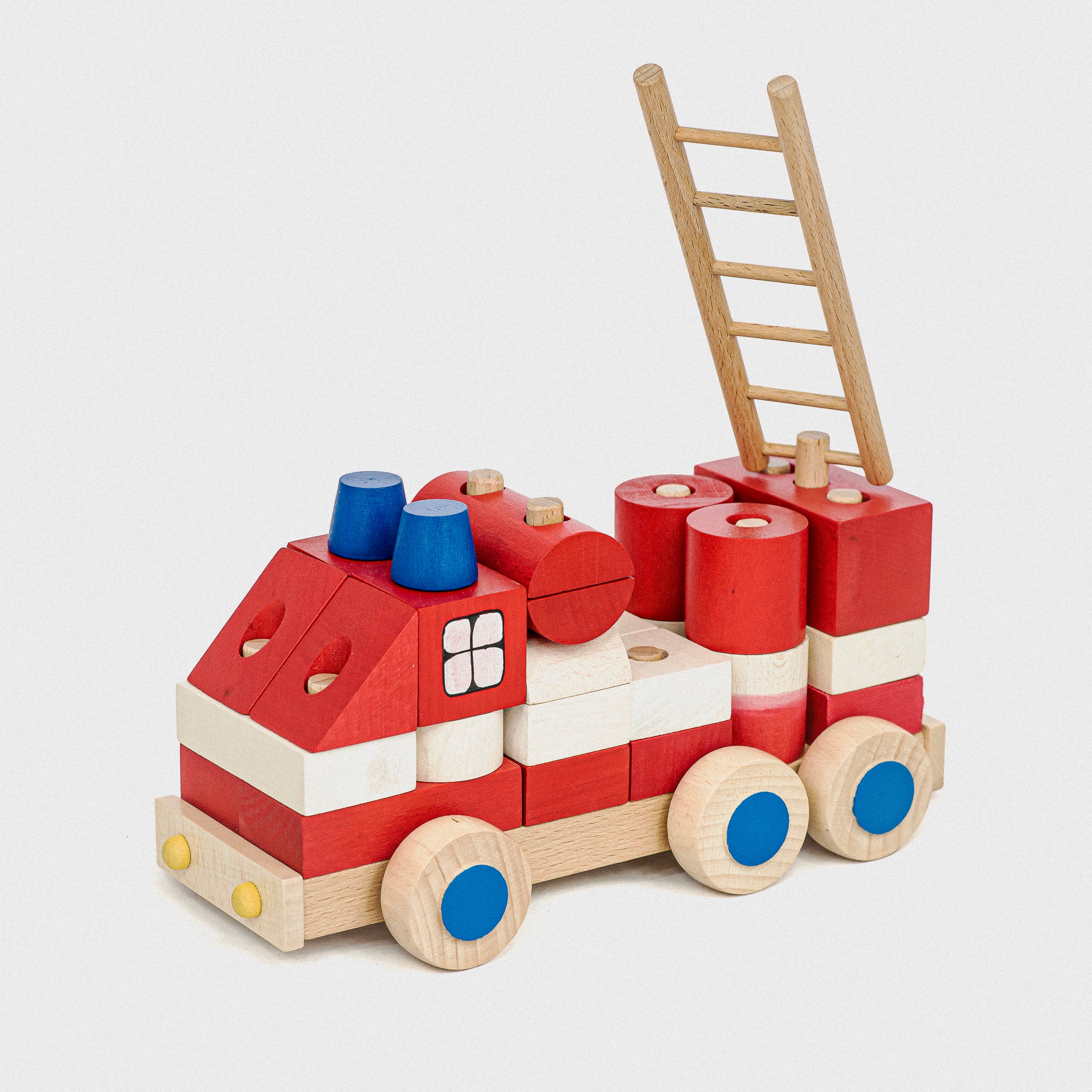 Tarnawa Toys Holz Feuerwehrauto